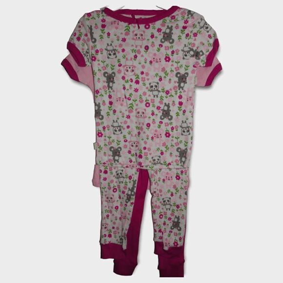 New Duck Duck Goose Cotton 4 Piece PJ Set Size 3T - Picture 2 of 7